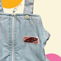 Salopette doublée bleu ciel - 24 mois