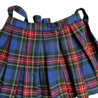 Jupe tartan bretelles - 4/5 ans