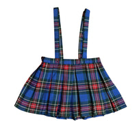 Jupe tartan bretelles - 4/5 ans