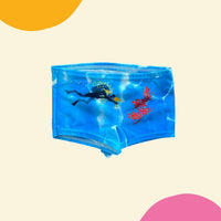 Boxer de bain plongée bleu - 24 mois