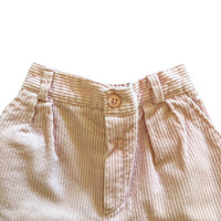 Pantalon velours côtelé rose - 6 mois