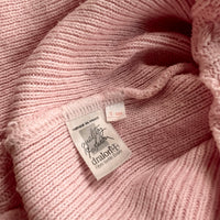 Ensemble tricot rose brodé - 18 mois