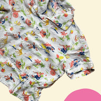 Chemisette imprimé plage cintrée - 24 mois