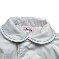 Manteau blanc rembouré - 18/24 mois