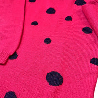 Pull coccinelle rouge - 10 ans