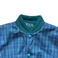 Bomber tartan vert - 8 ans