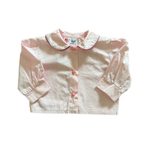 Chemise col claudine rose - 6 mois