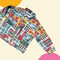 Chemise collages fish - 24 mois