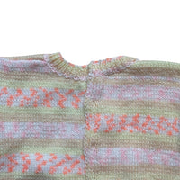 Pull chat orangé - 3 mois