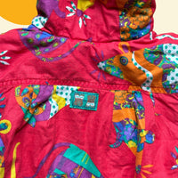 Blouson imprimé rouge - 18/24 mois