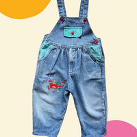 Salopette brodée astronaute - 18/24 mois