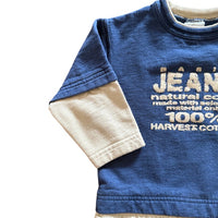 Sweat bicolore sport - 24 mois