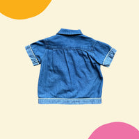 Chemisette jean - 12 mois