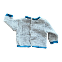 Brassière grise et bleue - 6 mois