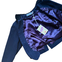 Manteau court noir - 4 ans