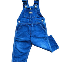 Salopette denim bleue - 24 mois