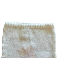 Pantalon tricot blanc liseré bleu - 0/3 mois