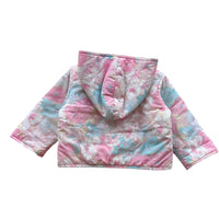 Blouson fleuri pastel - 12/18 mois