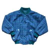 Bomber tartan vert - 8 ans