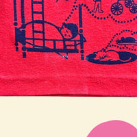 T-shirt Les Rêveurs rouge - 6 mois