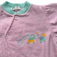 Combinaison rose à pois - 3 mois