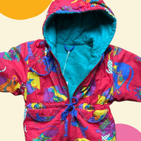 Blouson imprimé rouge - 18/24 mois