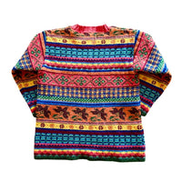 Pull années 90 multicolore - 8 ans