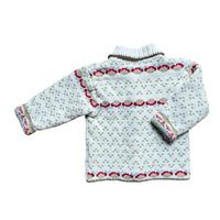 Gilet tricot jacquard épais - 24 mois