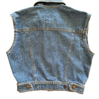 Veste jean sans manches - 6 ans