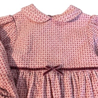 Robe velours côtelé rose - 12/18 mois