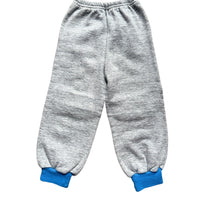 Jogging colorblock gris et bleu - 2/3 ans