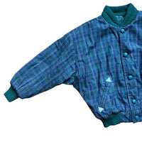 Bomber tartan vert - 8 ans