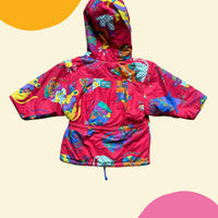 Blouson imprimé rouge - 18/24 mois