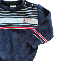 Pull fin marin - 6 mois