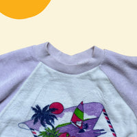 Sweat polaire carte postale - 3 ans