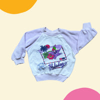 Sweat polaire carte postale - 3 ans