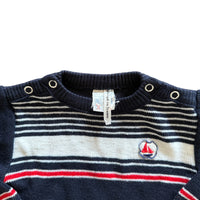 Pull fin marin - 6 mois