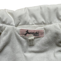 Manteau blanc rembouré - 18/24 mois