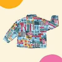 Chemise collages fish - 24 mois