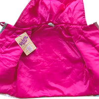 Blouson fleuri pastel - 12/18 mois