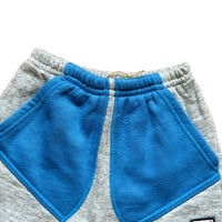 Jogging colorblock gris et bleu - 2/3 ans