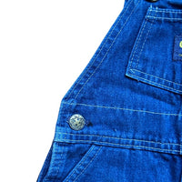 Salopette denim bleue - 24 mois