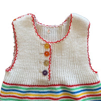 Combinaison tricot multico - 3 mois