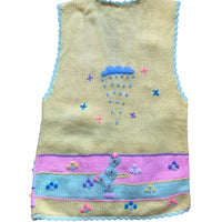 Gilet pastel péruvien - 12/14 ans