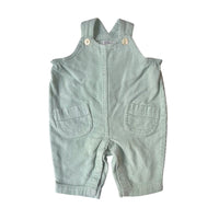 Salopette velours côtelé vert d'eau - 3 mois
