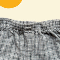 Pantalon carreaux gris - 12/18 mois
