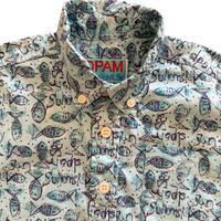 Chemisette poissons bleue - 6 ans