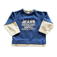 Sweat bicolore sport - 24 mois