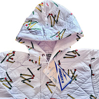 Coupe vent allumettes blanc - 4 ans