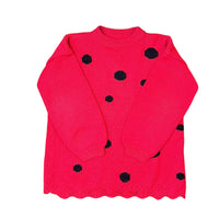 Pull coccinelle rouge - 10 ans